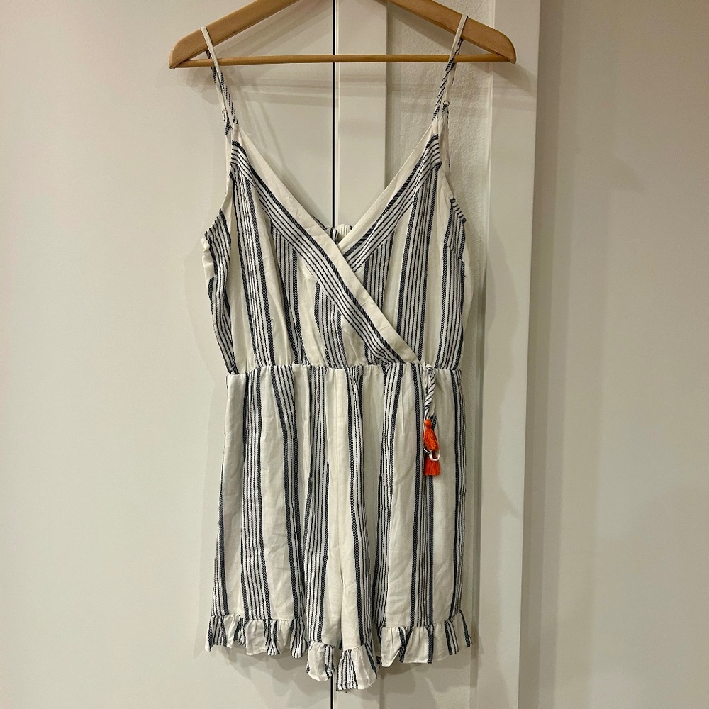 Striped Tart romper – size M